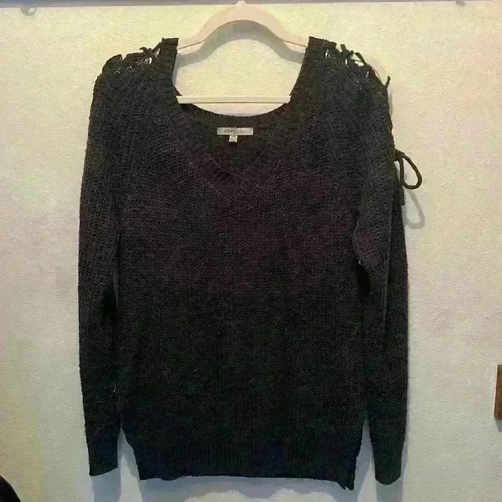 Women’s Cozy Casual Blue Sweater S/M